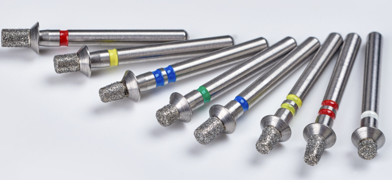 Fraises diamantées spéciales