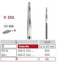 fraise de chirurgie C151 ZEKRYA