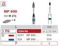 fraise diamantée speciale microprep MP890
