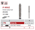 fraise diamantée speciale pointe guide P850Z