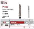 fraise diamantée speciale pointe guide P850