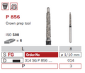 fraise diamantée speciale pointe guide P856